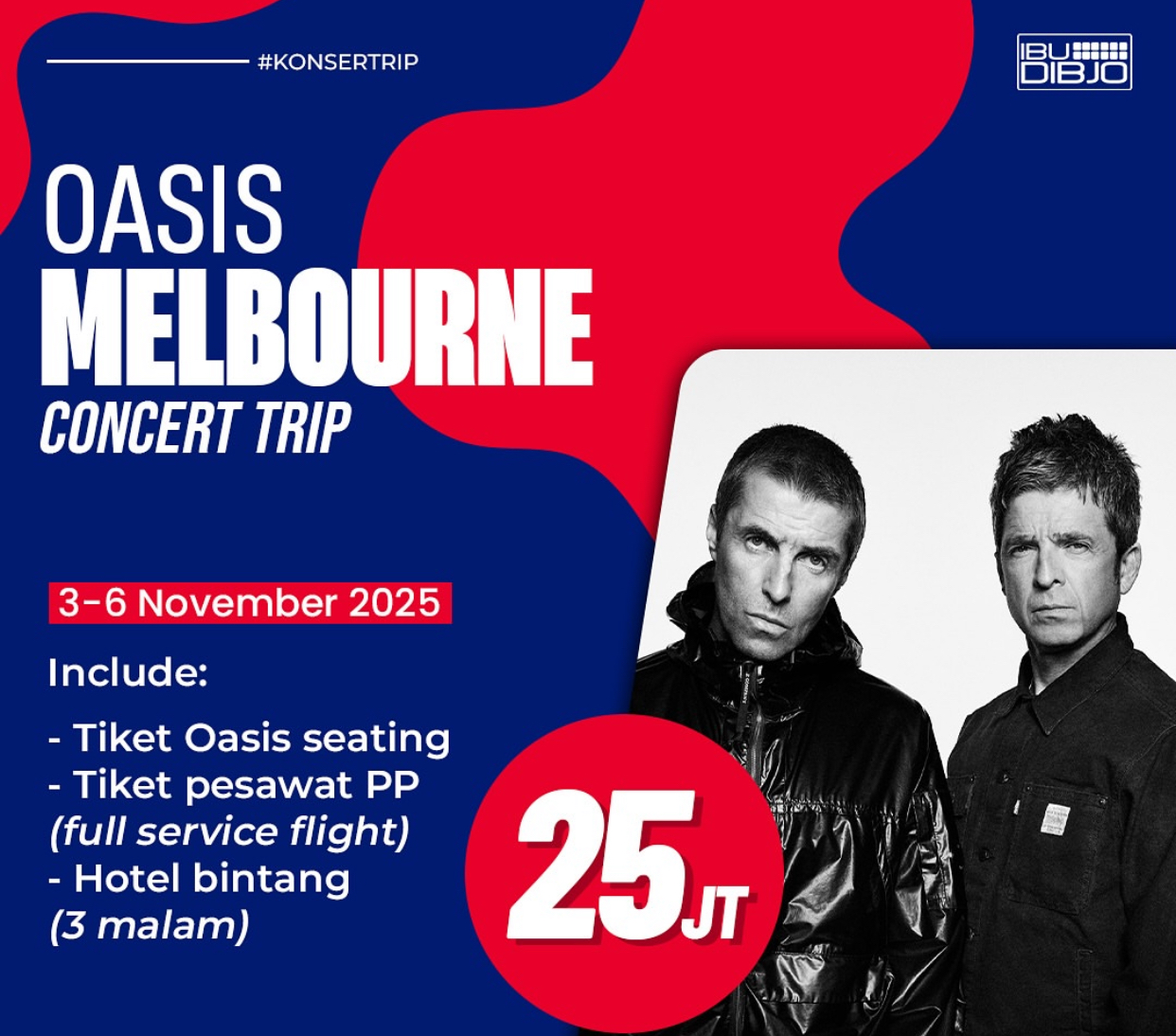 Oasis melbourne trip